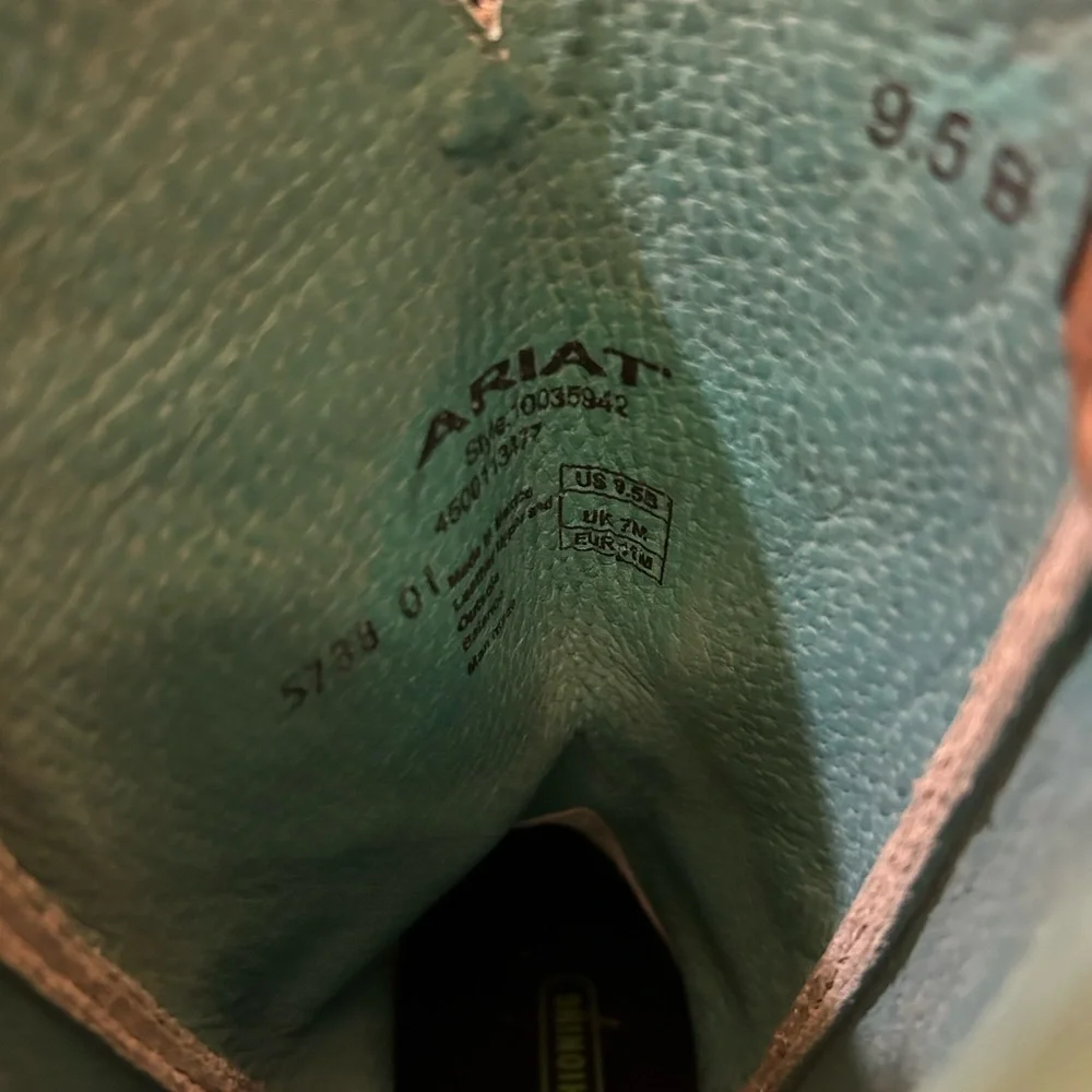 ARIAT BOOTS WOMENS SIZE 9.5 - Picture 5 of 6